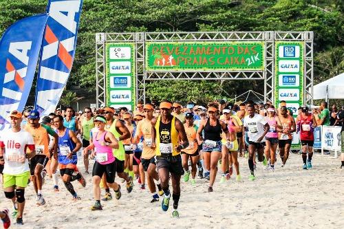 Do Grumari até a Barra da Tijuca. Conheça o percurso do Revezamento das Praias Caixa / Foto: Claudio Torós